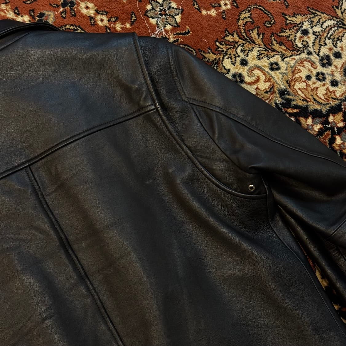 AGING CCC 양가죽 자켓 (XL) 105 싱글 라이더 자켓 상품이미지10