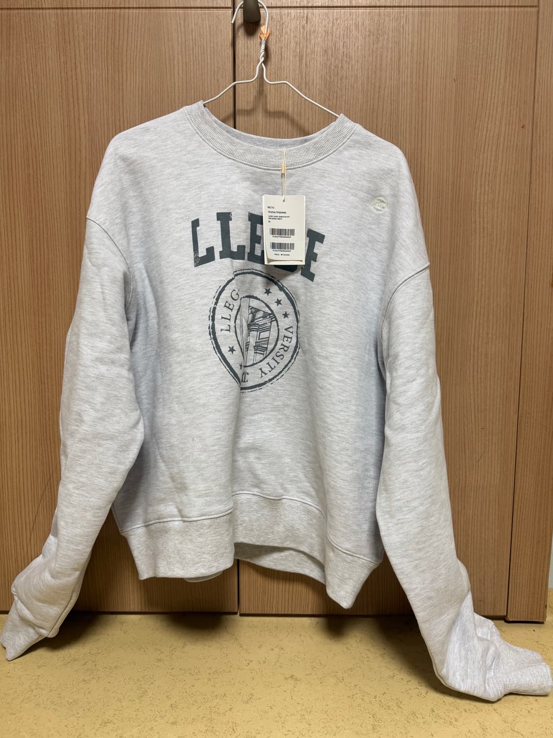 렉토 llege 맨투맨 상품이미지2