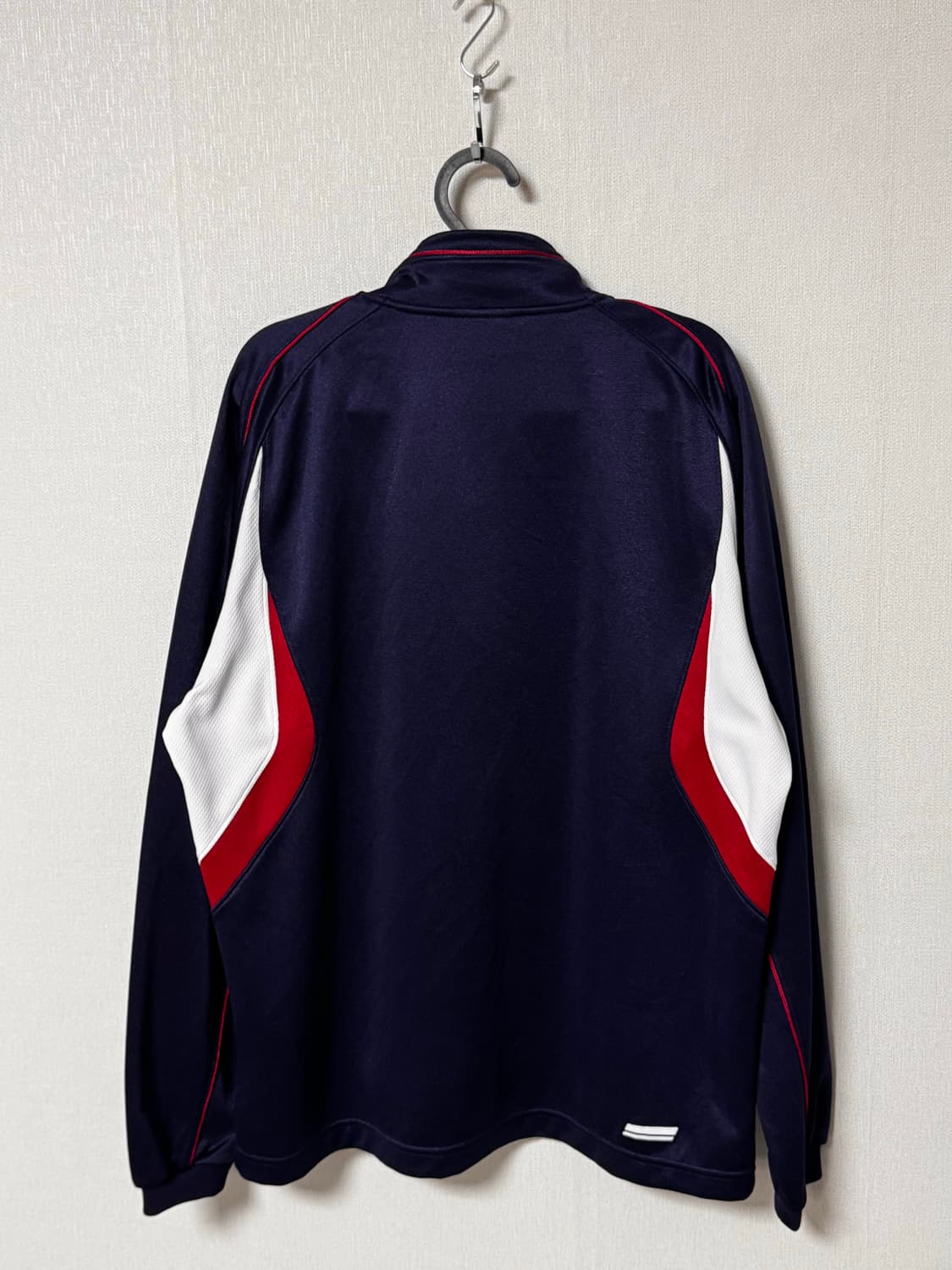 아식스 네이비 레드 화이트 올드스쿨 오버핏 져지 상품이미지3