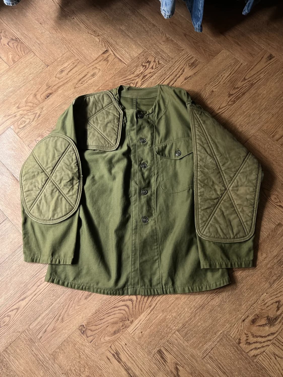 [M]60's 오리지널 U.S 밀리터리 OG-107 슈팅 자켓 상품이미지1