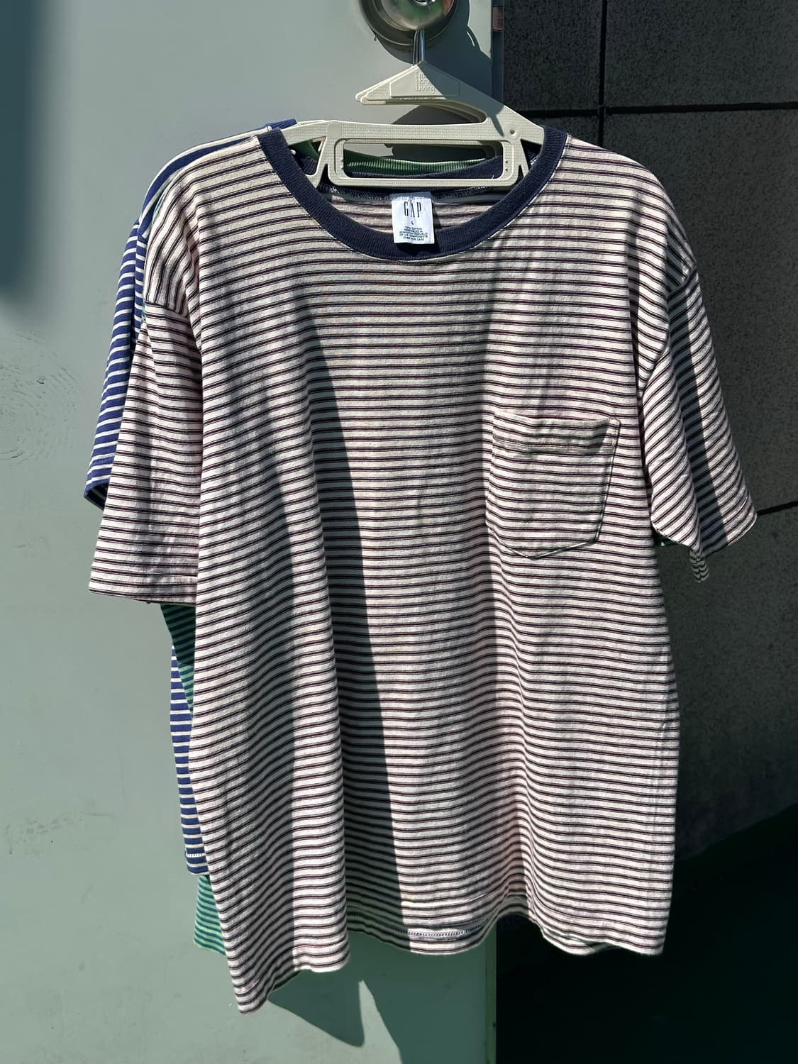 90s old gap border t shirt 올드갭 보더 티셔츠 상품이미지5