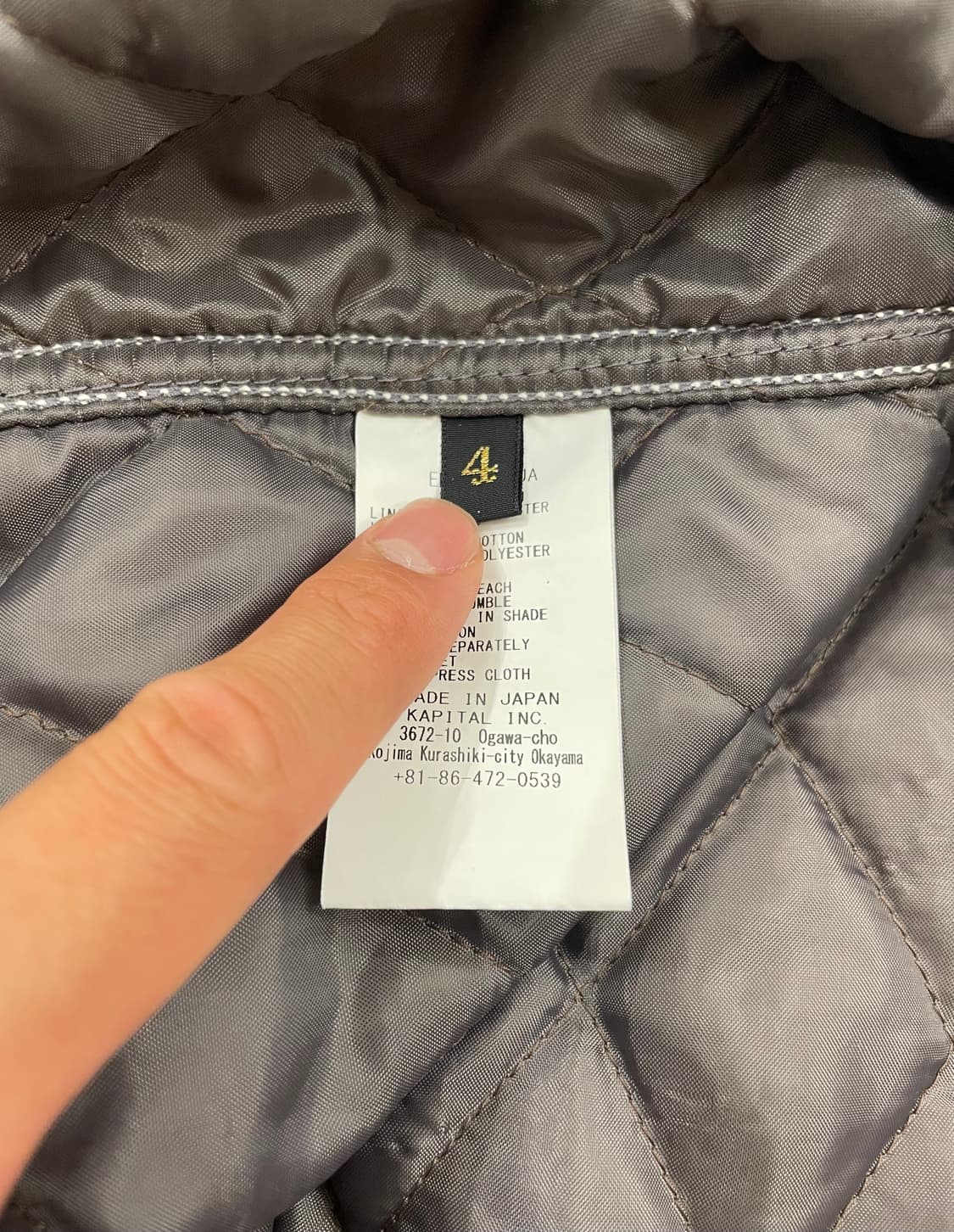 25SS 캐피탈 8oz 데님 라이닝 캑터스 커버롤 [4] 상품이미지7