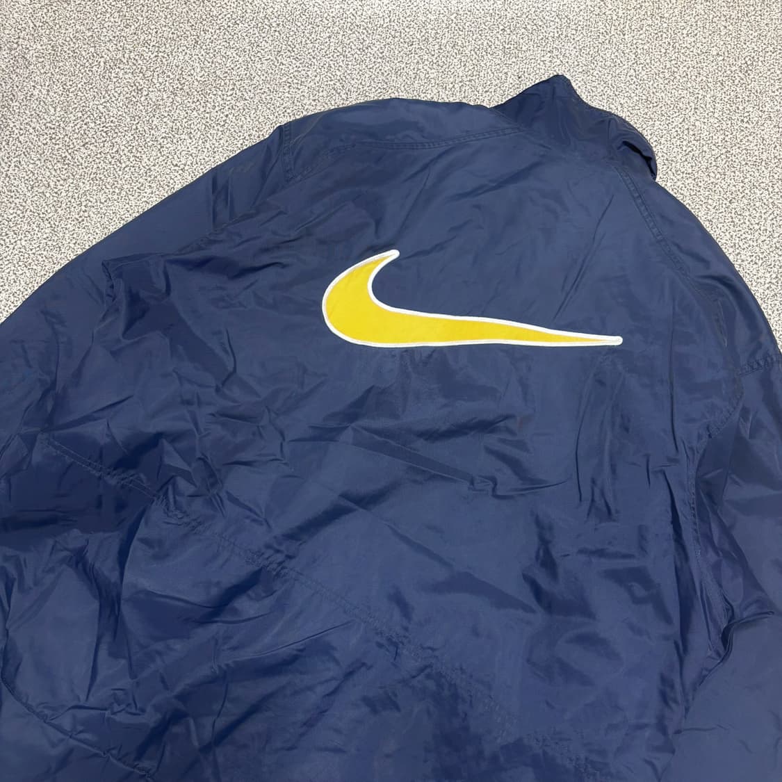 [택포] Nike 나이키 올드스쿨 스우시 롱 패딩 파카 바람막이 [A] 상품이미지1