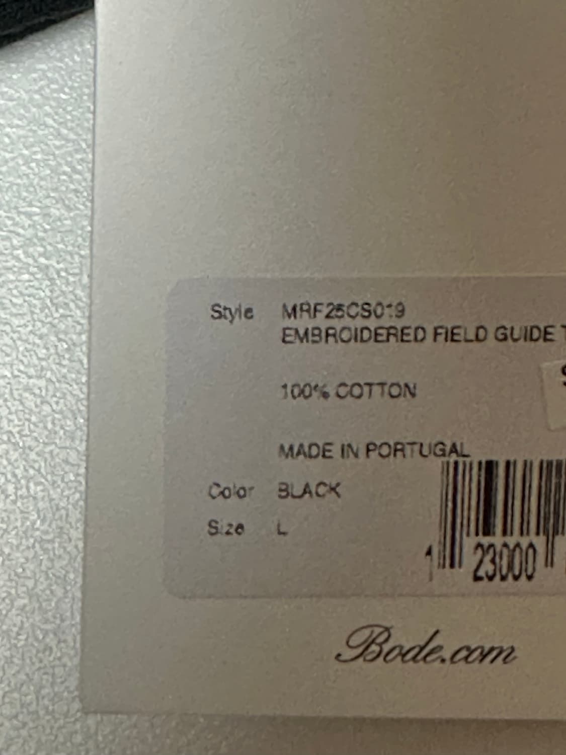 [L]Bode Embroidered Field Guide Tee 상품이미지4