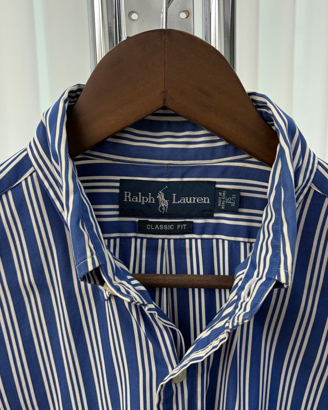 [M]폴로 랄프로렌 클래식핏 스트라이프 셔츠 상품이미지7