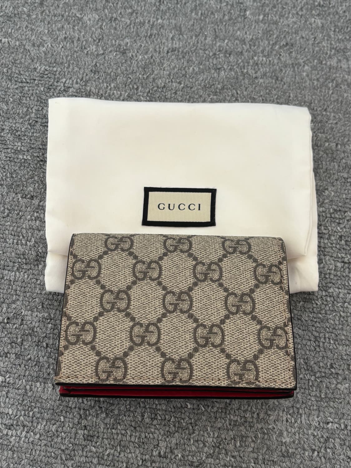 구찌 체리 GG 수프림 지갑 상품이미지4