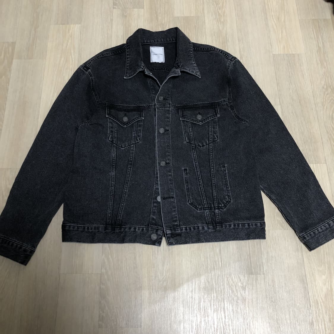 (XL) 브랜디드 BRANDED 2001 슬로우 워커 데님 자켓 블랙 상품이미지1