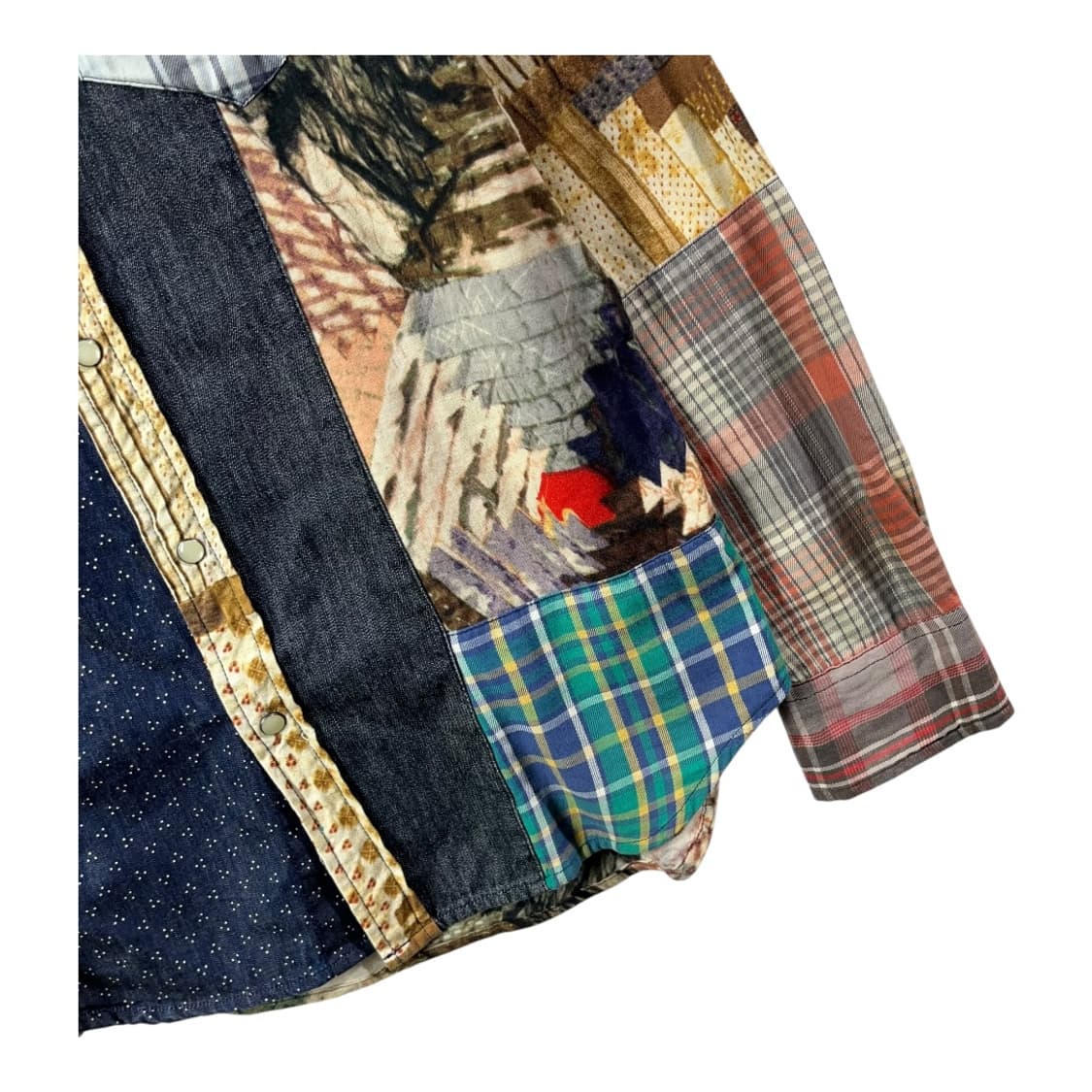[Denim And Supply] 랄프로렌 패치워크 웨스턴 셔츠 상품이미지4