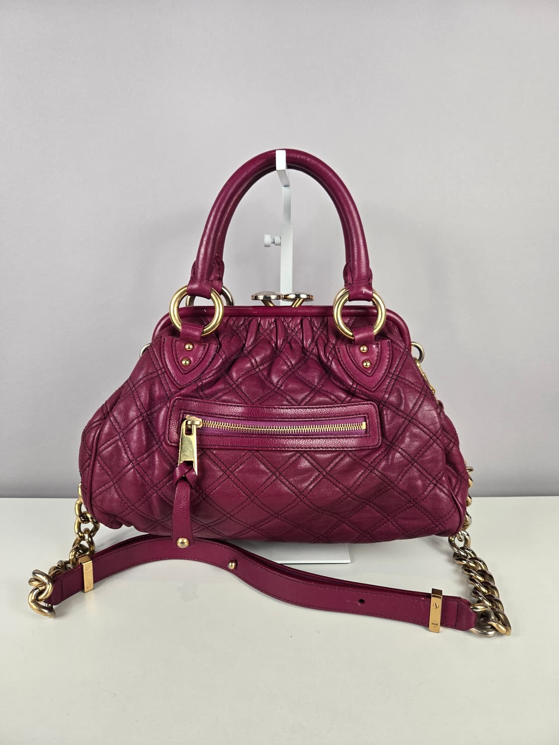 마크제이콥스 스탐백 미듐 퀼팅 체인 숄더백 가방 정품 마크 제이콥스 스탐 상품이미지1