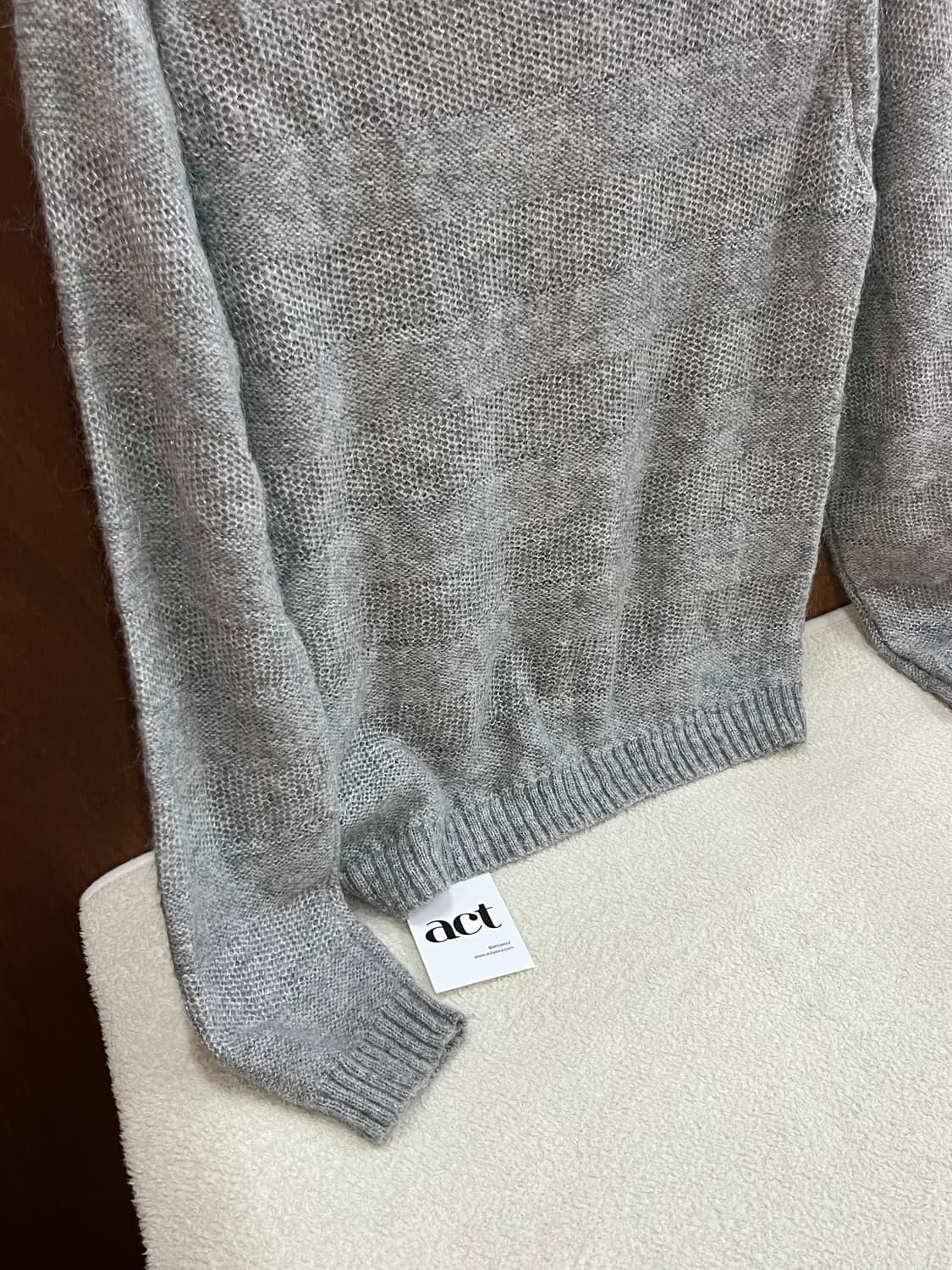 모헤어 블렌디드 가디건 상품이미지6