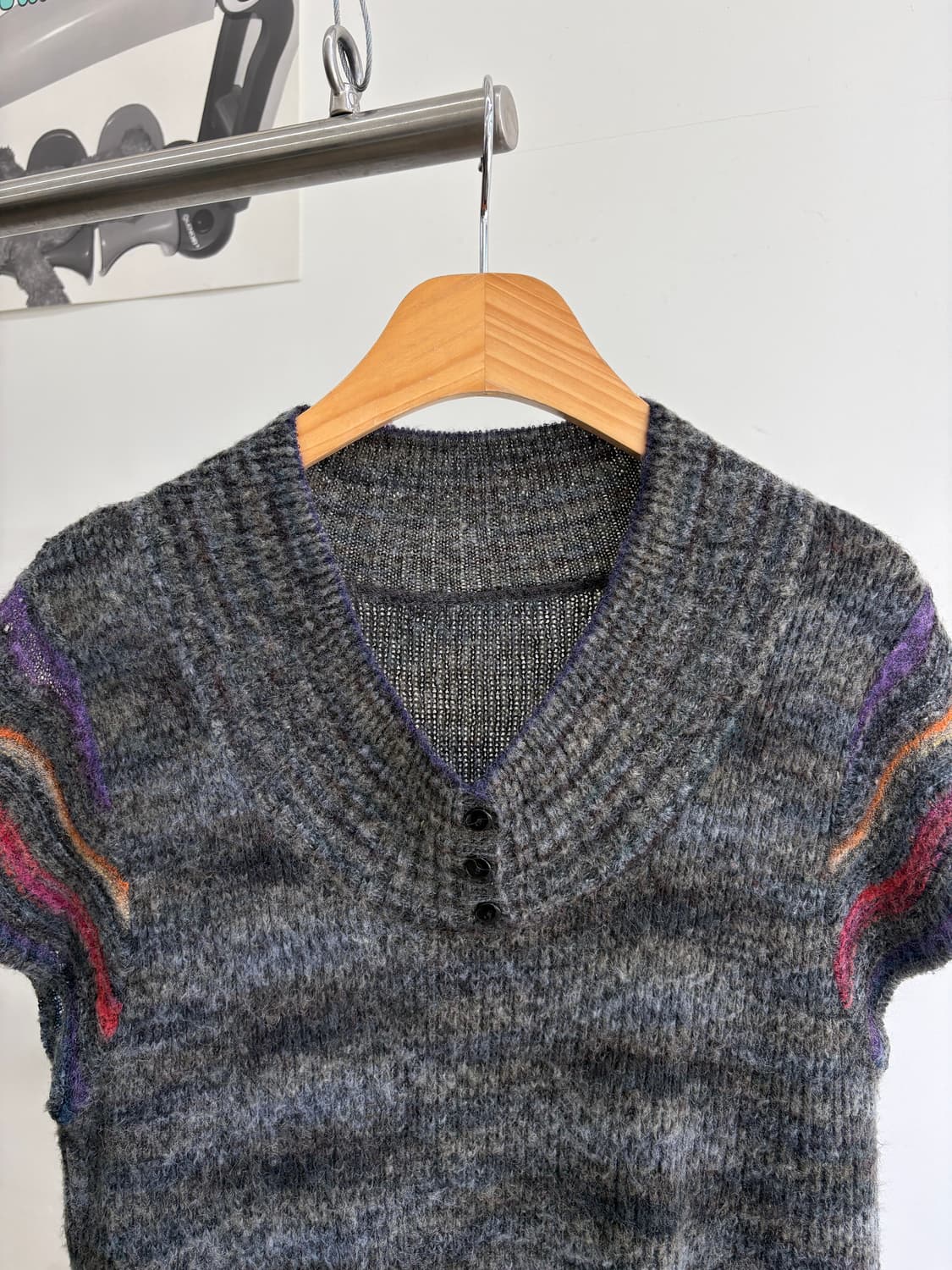 ARIEL (Made in Japan) 브이넥 니트 상품이미지2