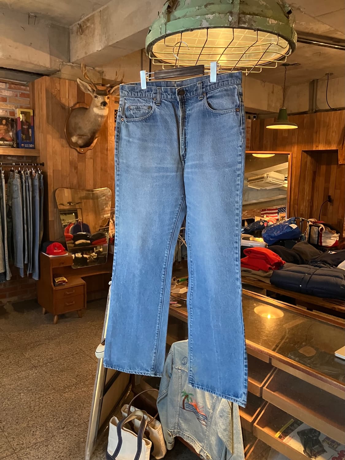 80s USA 빈티지 리바이스 517 부츠컷 데님 팬츠 상품이미지1