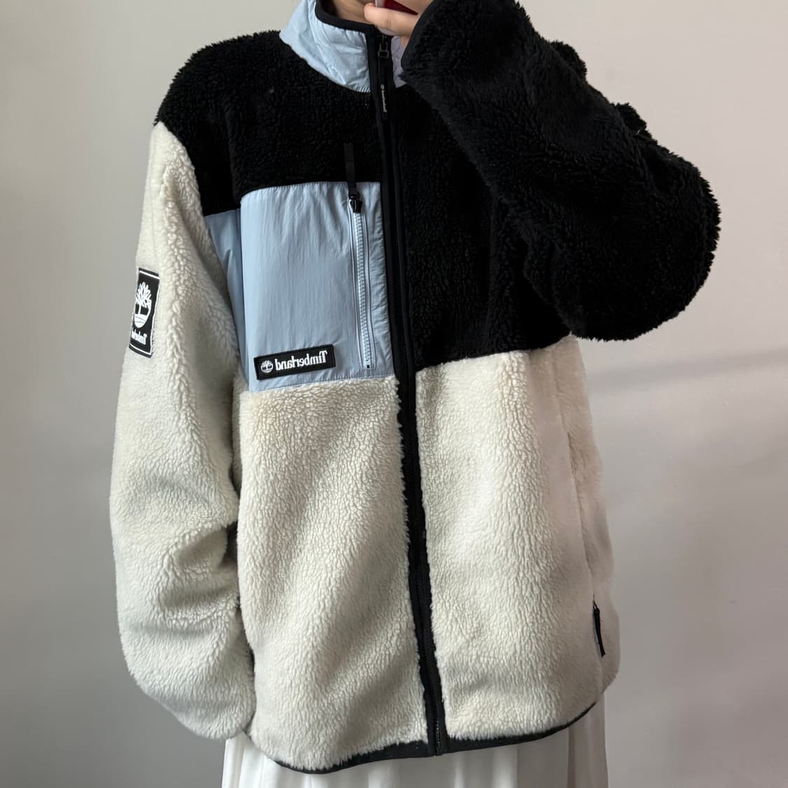 [XXL] 팀버랜드 컬러 블록 플리스 자켓 상품이미지1