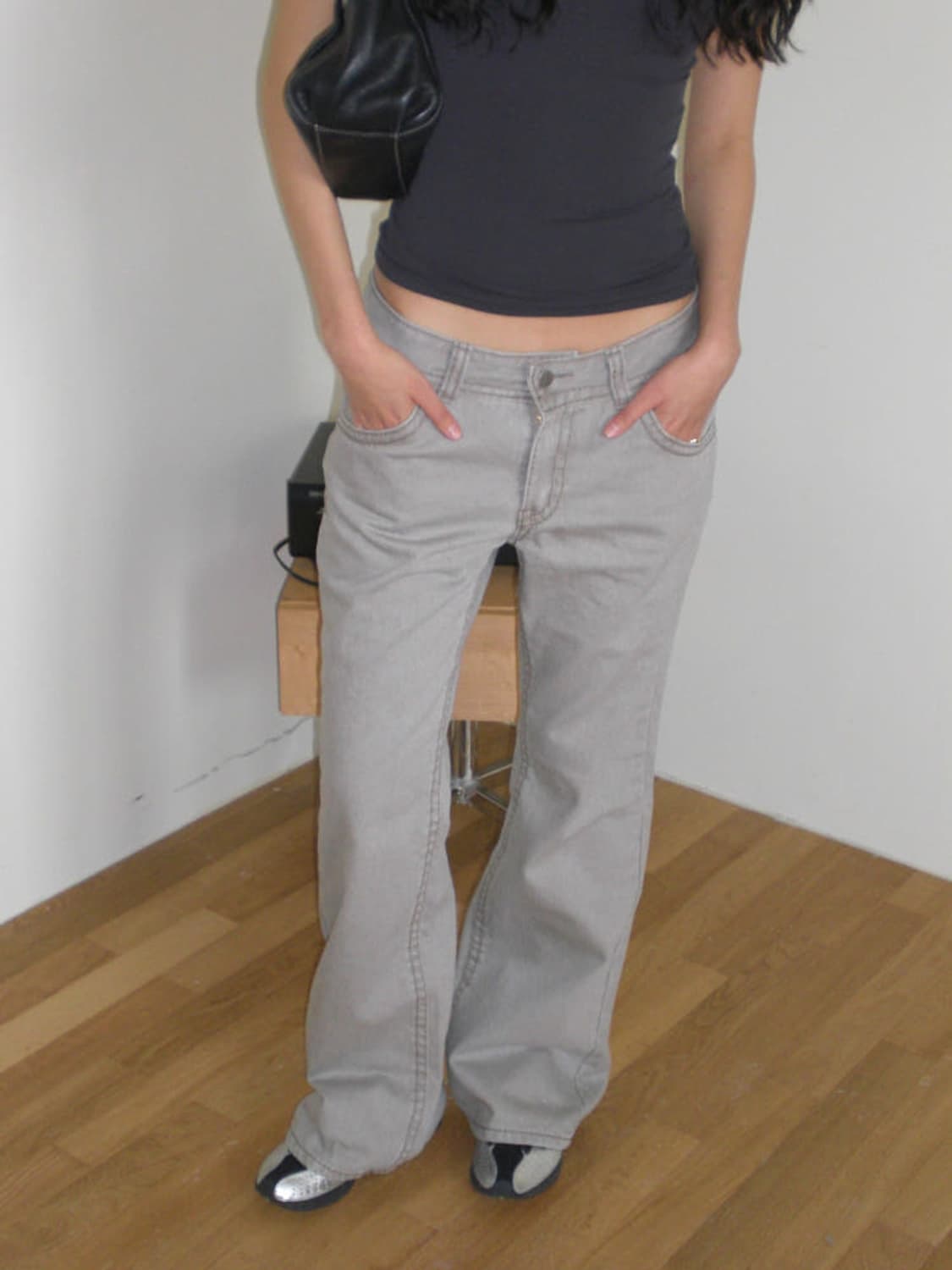 띵즈앤스터프 밀리 부츠컷 팬츠 m 상품이미지1