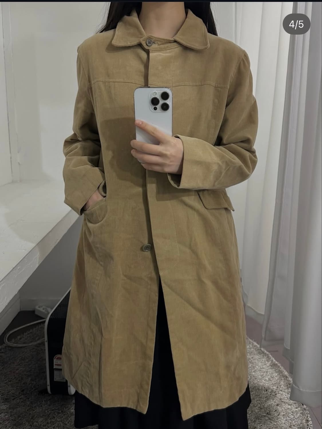 ray beams corduroy coat 상품이미지2