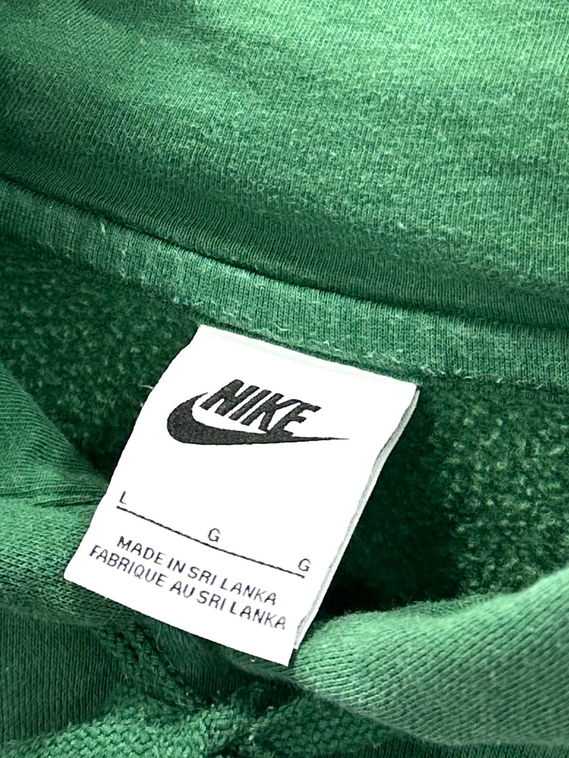 나이키 로고 후드 그린 L 상품이미지3
