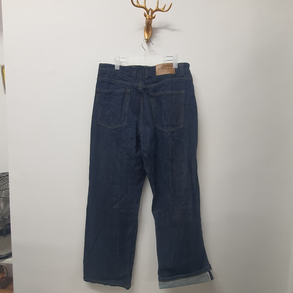 비슬로우 투턱 셀비지데님 상품이미지2