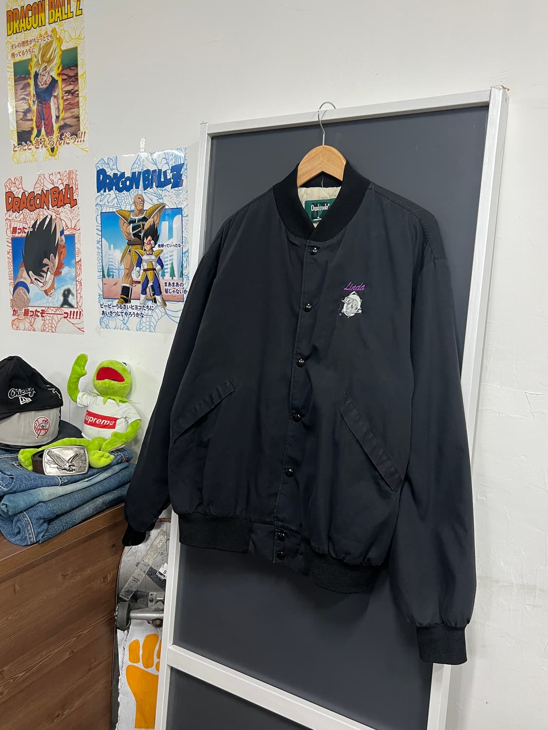 American Vintage 올드스쿨 봄버 바시티 자켓 상품이미지1