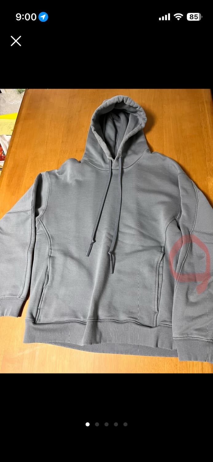 Theory 띠어리 비앙카블루 후디 티셔츠_S사이즈 상품이미지2