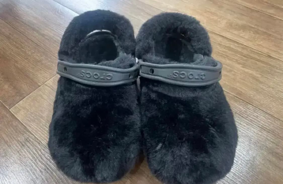 크록스 퍼슈어 블랙 250 m6/w8 상품이미지2