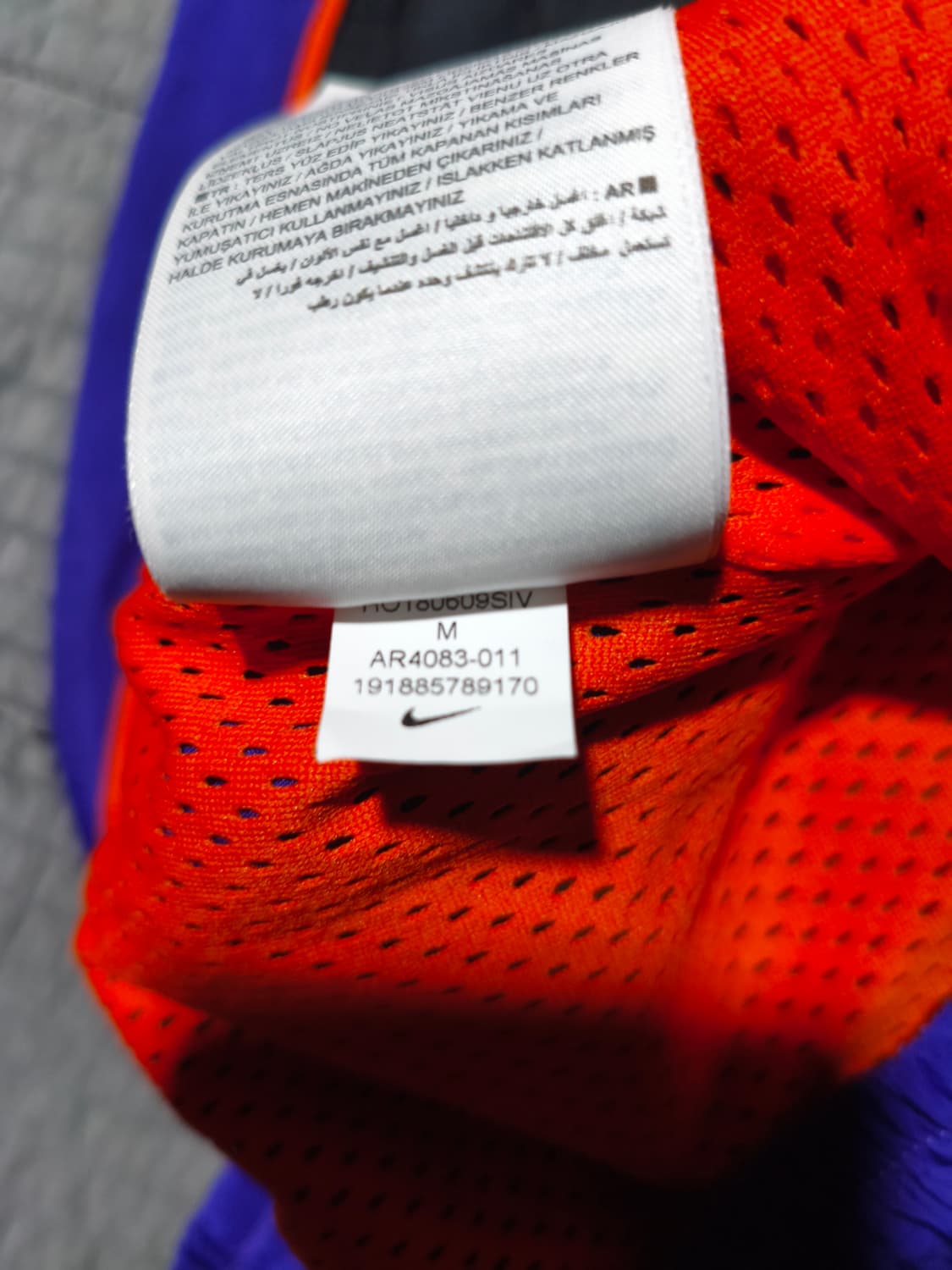 나이키 쓰로우백 우븐팬츠 m(30~32) 새상품 운동 트레이닝 올드스쿨  상품이미지4