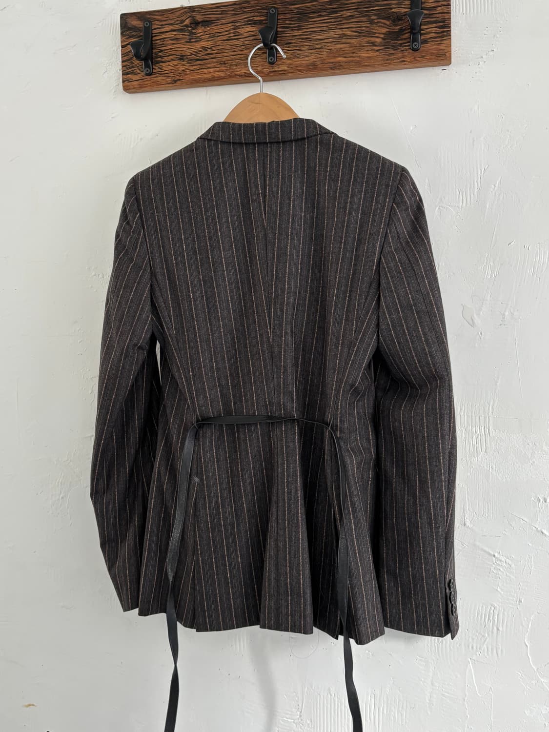 Max Mara 막스마라 차콜 스트라이프 블레이저 상품이미지5
