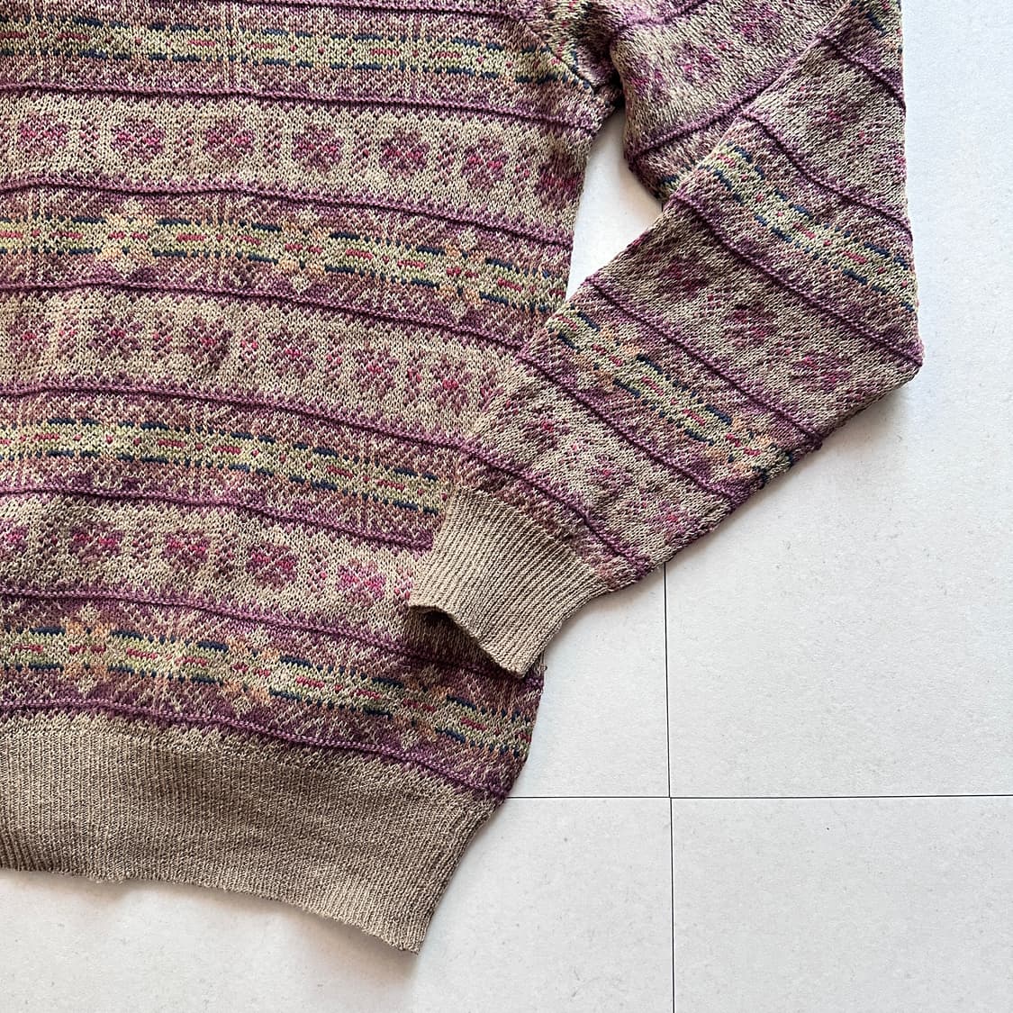 90s 폴로 랄프로렌 페어아일 가디건 M 상품이미지8