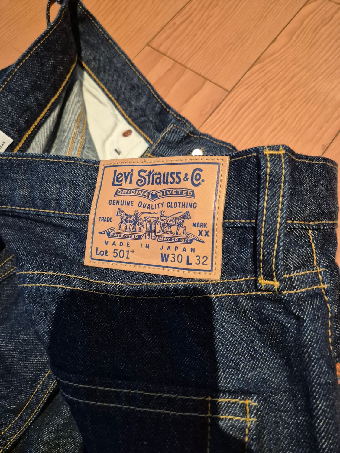 리바이스 블루탭 1980's 501 30사이즈 새제품 상품이미지8
