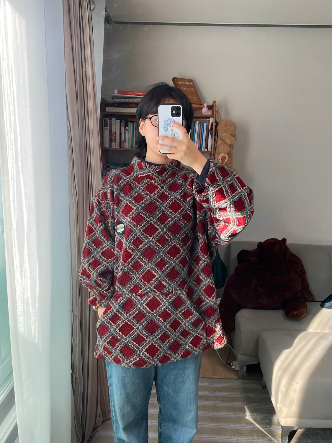 유럽 메이드 빈티지 패턴 상의 상품이미지1