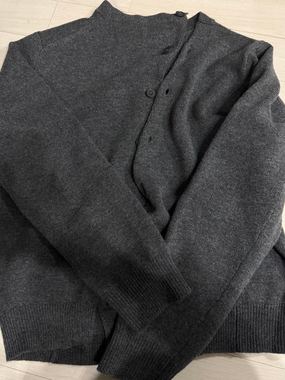 EE 2way 투웨이 가디건 사선 L 상품이미지1