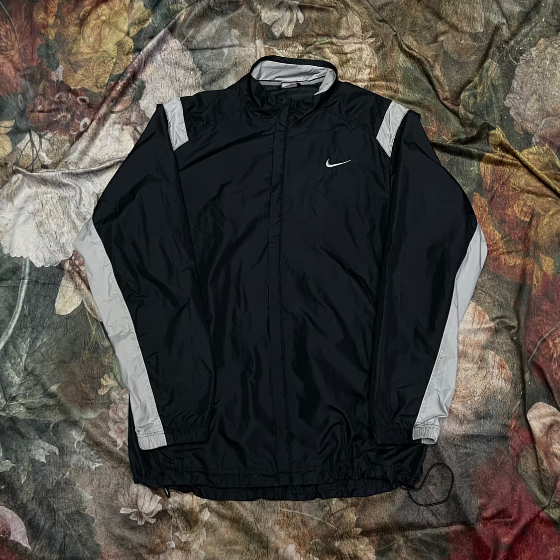 나이키 빈티지 그레이 사이드라인 블랙바람막이 110 상품이미지1