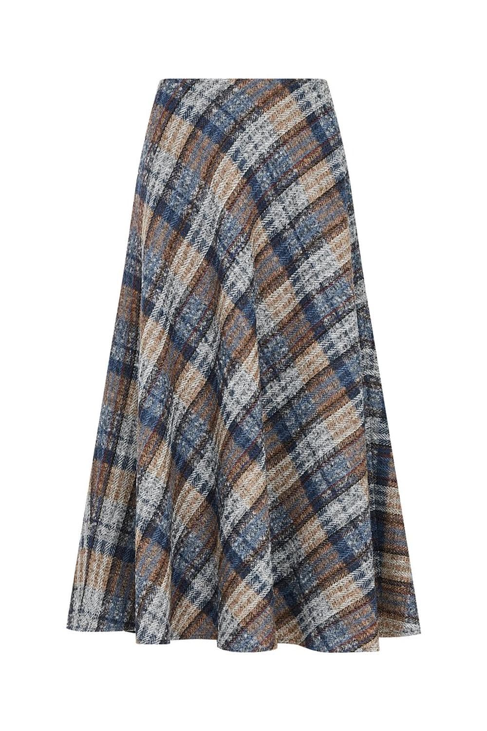 Della Lana 델라라나 트위드 울 플레어 스커트 상품이미지5