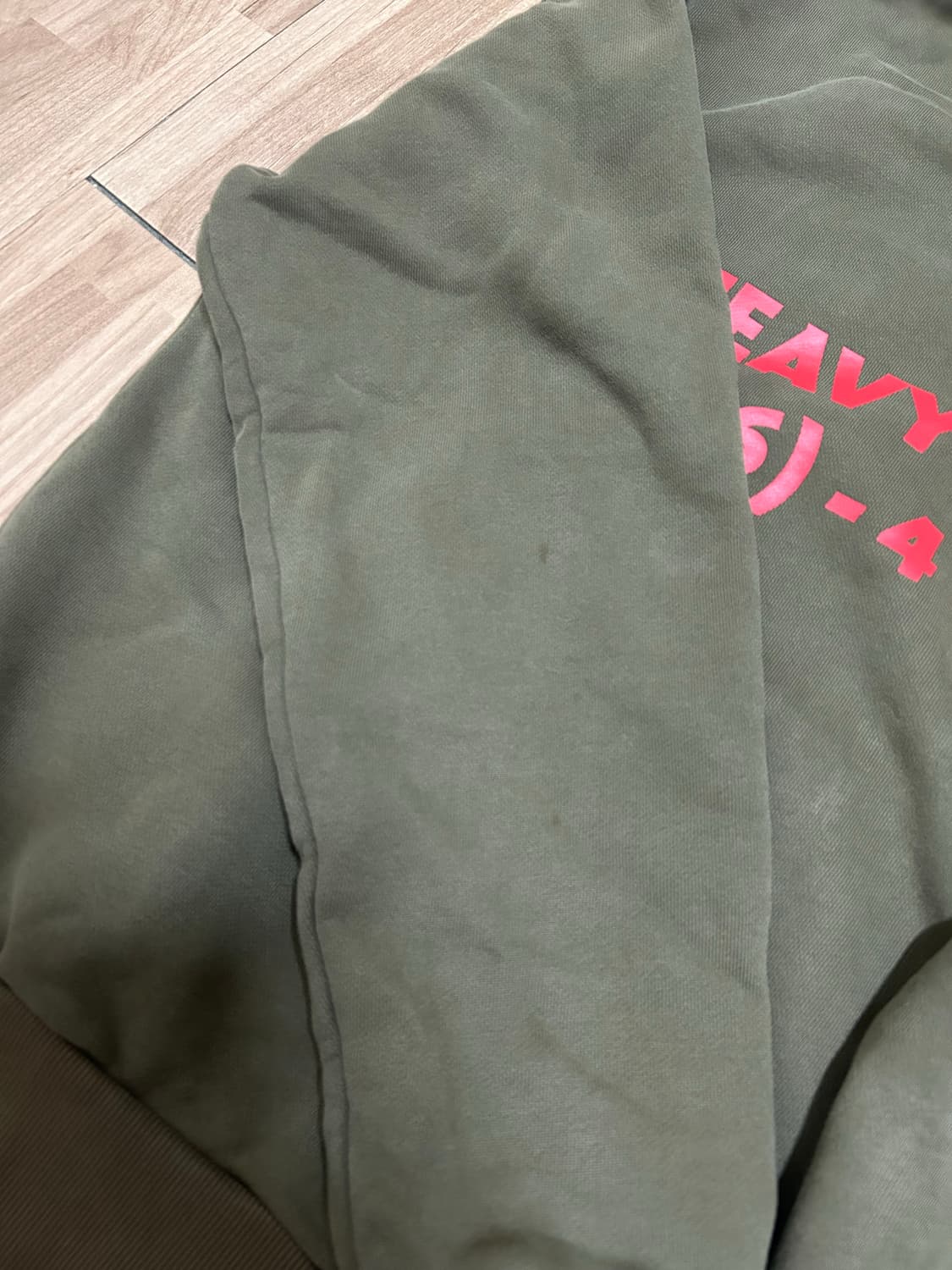 FUGAZI 푸가지 후드집업 BEAM ZIP HOODIE BROWN 상품이미지8