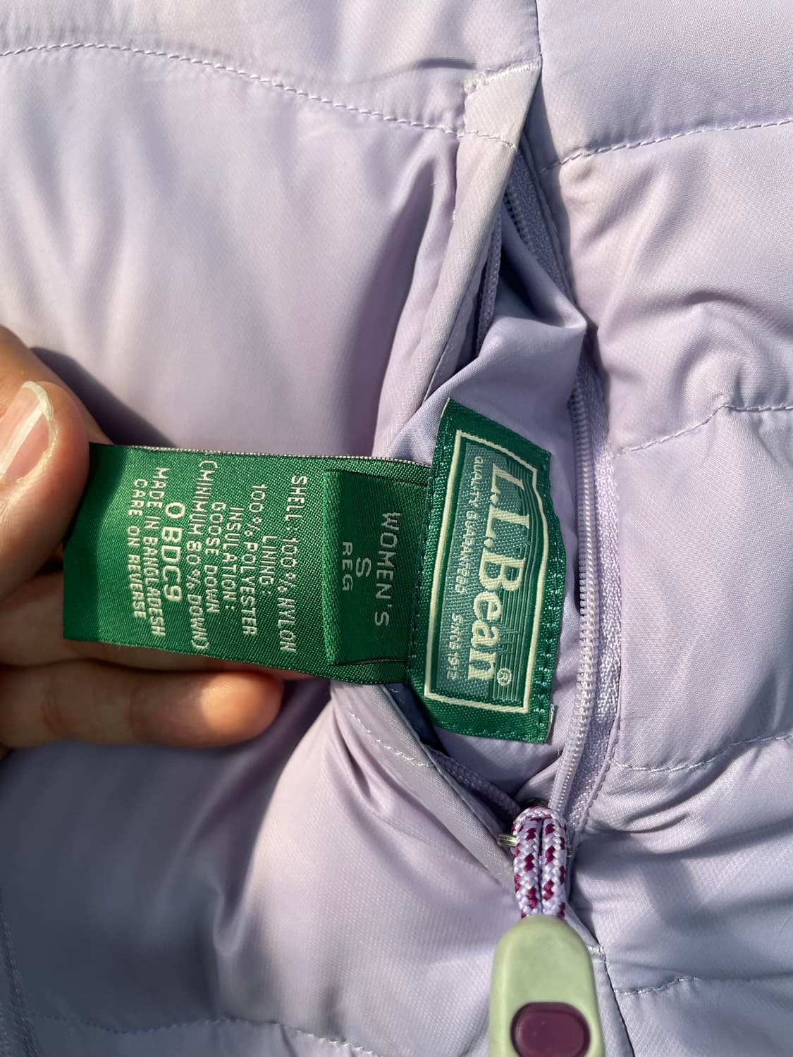 LLbean 양면 패딩 상품이미지6