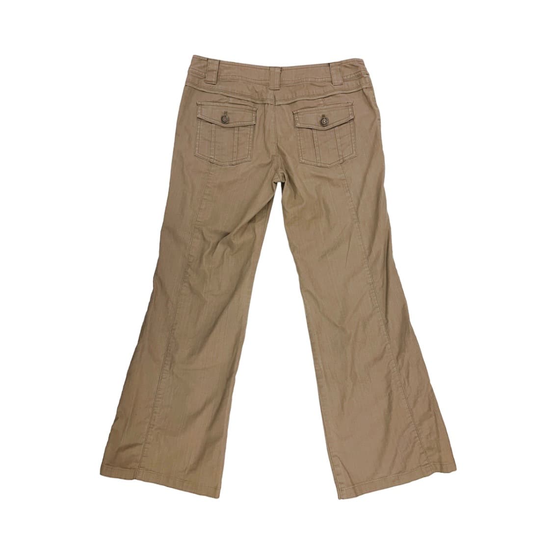 빈티지 로우라이즈 부츠컷 베이지 팬츠 상품이미지3