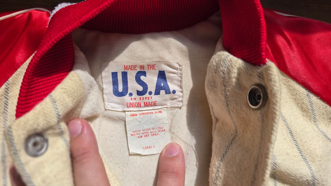 USA 빈티지 베이스볼 자켓, 야구 자켓 점퍼  상품이미지6