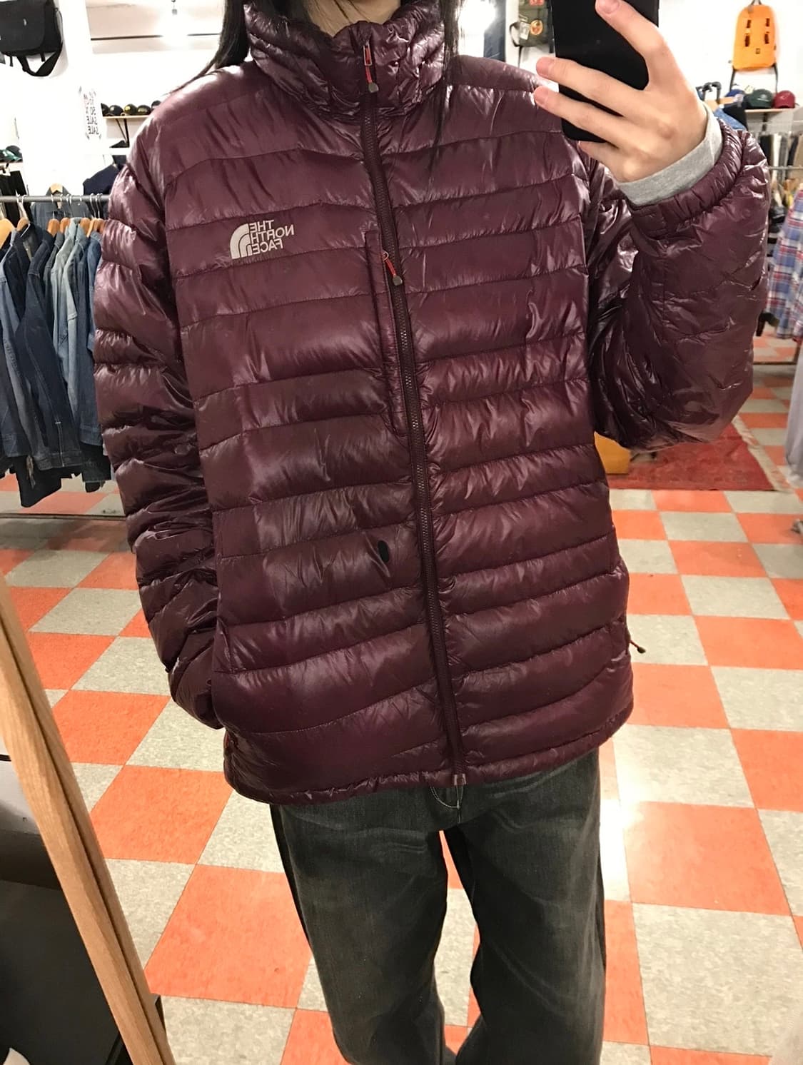 노스페이스 경량패딩 상품이미지1