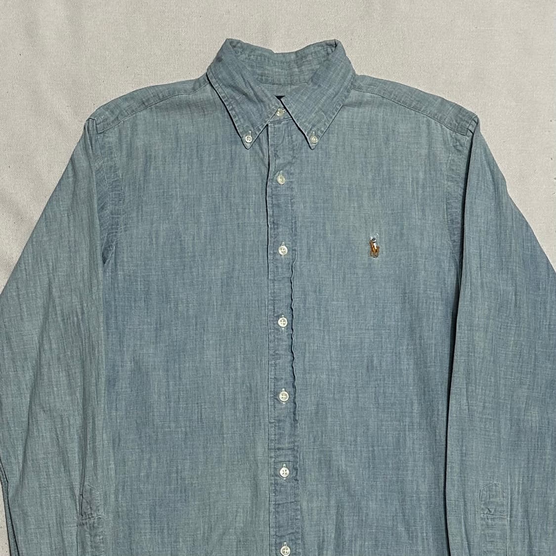 S 폴로랄프로렌 클래식핏 샴브레이 셔츠 상품이미지1