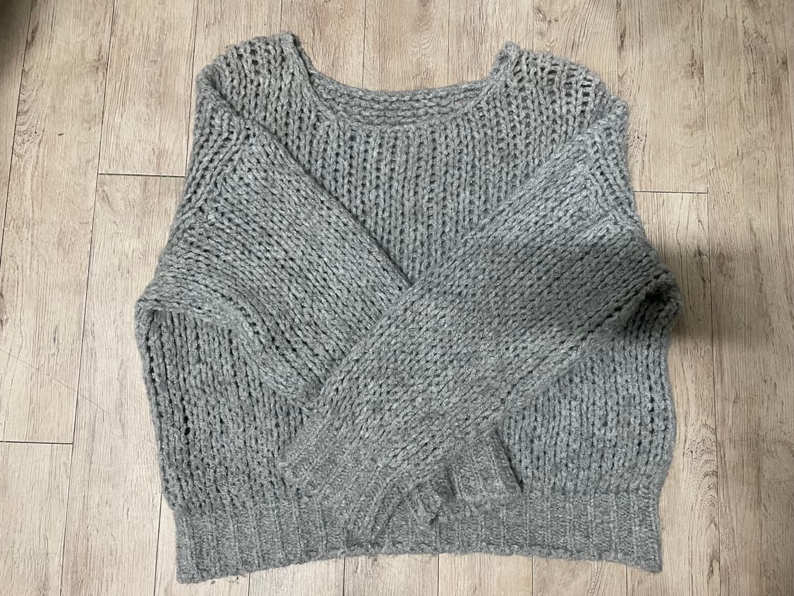 폼폼이 원숄더 나그랑 니트  상품이미지3