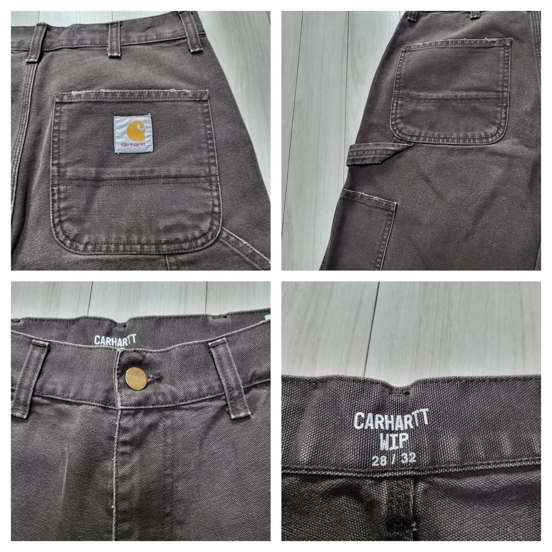 (28) carhartt 칼하트 WIP 싱글니카펜터 팬츠 토바코스톤 상품이미지5