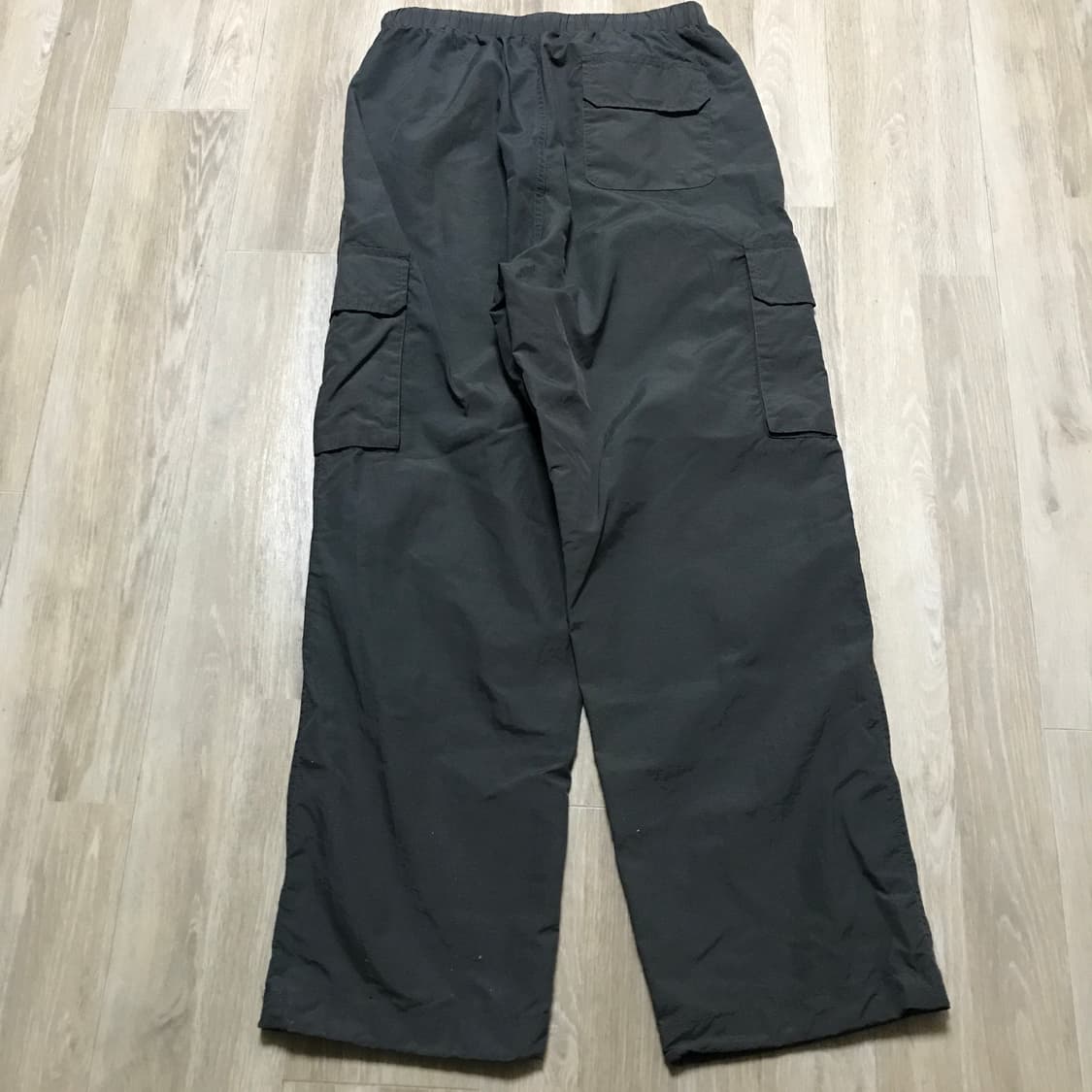 디미트리블랙 나일론 와이드 카고 팬츠 1사이즈 상품이미지6