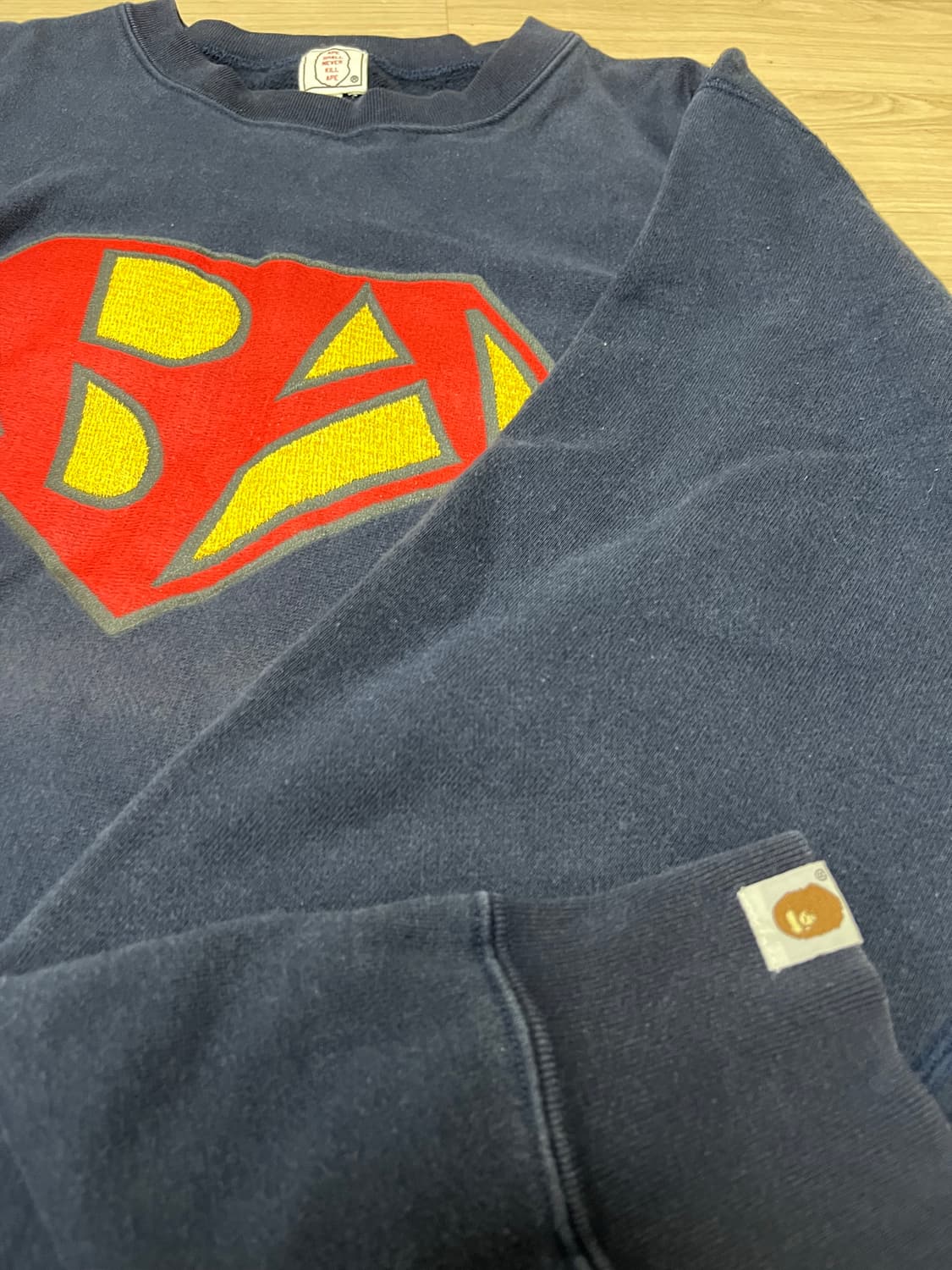 00s 올드 베이프 스웻셔츠 m 상품이미지1