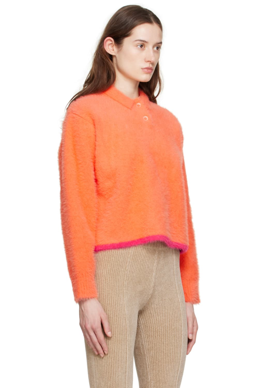 [M,L]자크뮈스 Le Polo Neve 니트/오렌지 상품이미지4