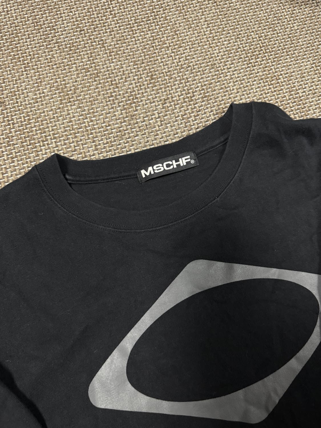플리마켓🔥 미스치프 롬버스 롱슬리브 블랙 상품이미지2