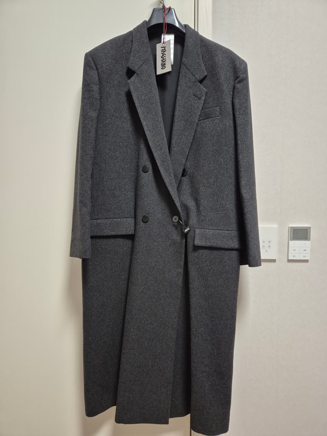 하루판매] 25FW 마리아노 룽고마레 코트 M 상품이미지1