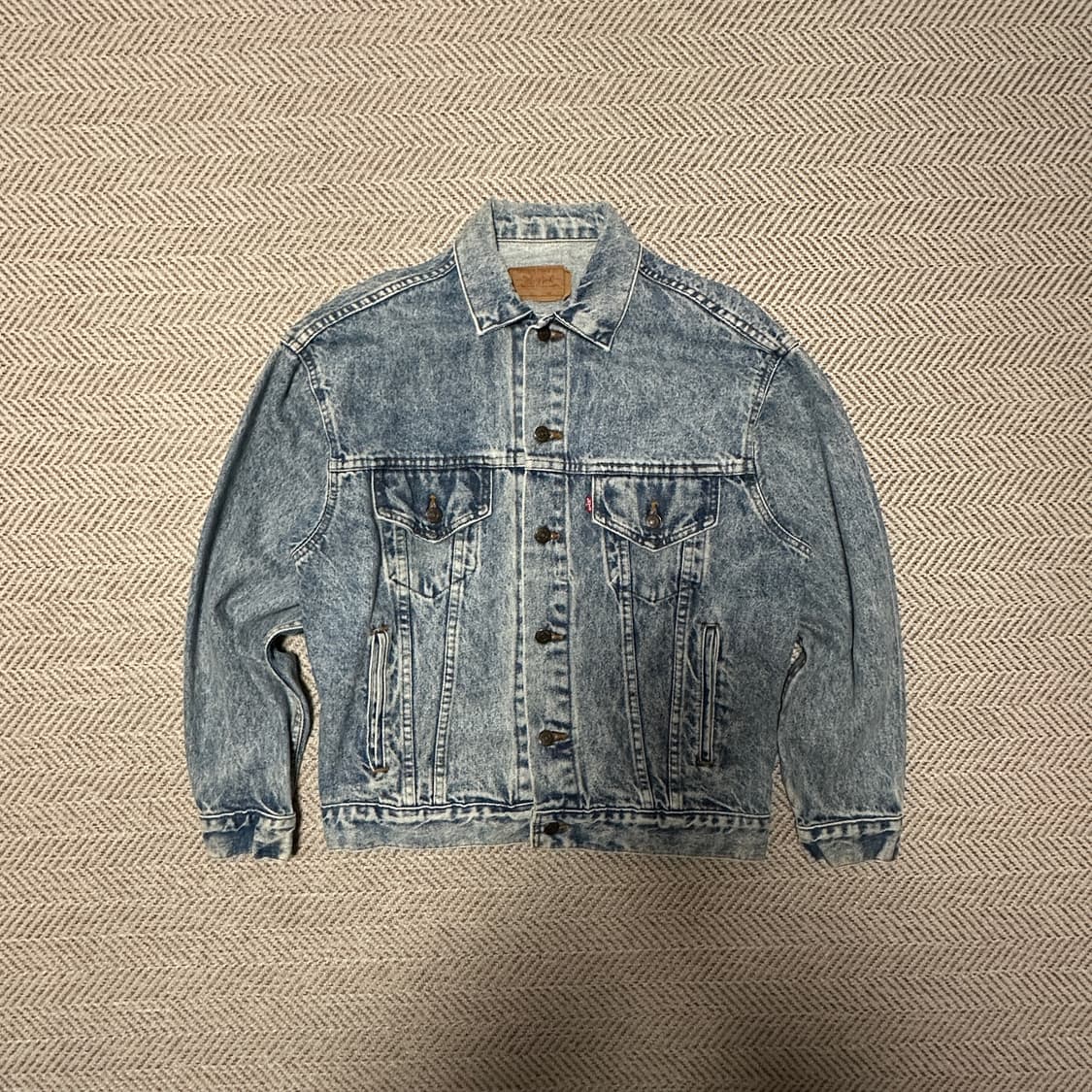 LEVI'S 70507 80's usa made denim jacket 상품이미지1