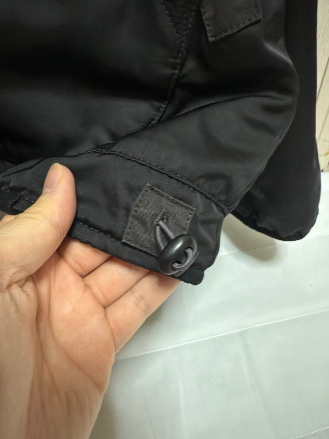 [4] 폴리테루 리버시블 라이너 블랙/베이지 상품이미지6