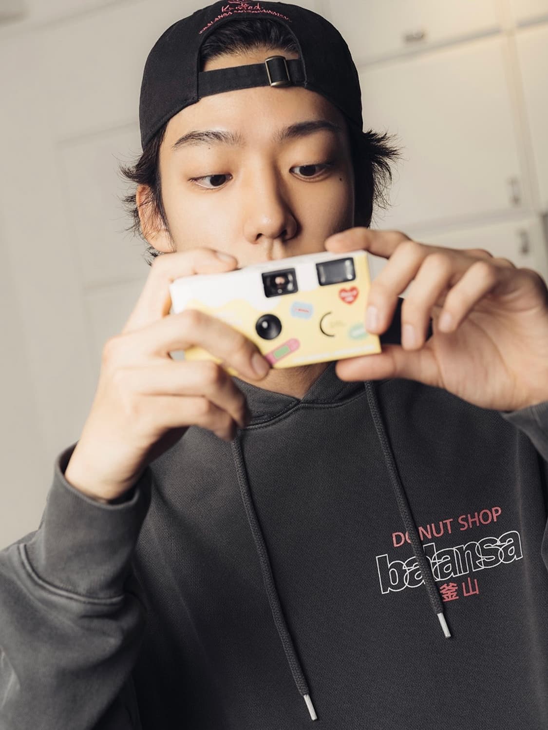 KREAM 단독 노티드도넛 발란사 볼캡 블랙 상품이미지5