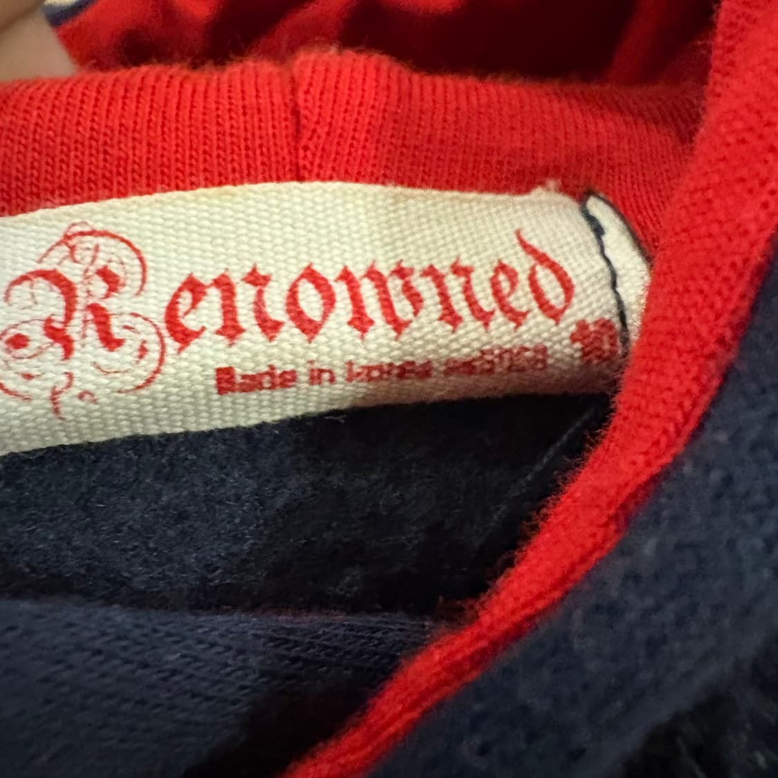 슈퍼 마리오 후드티 네이비 90 상품이미지2