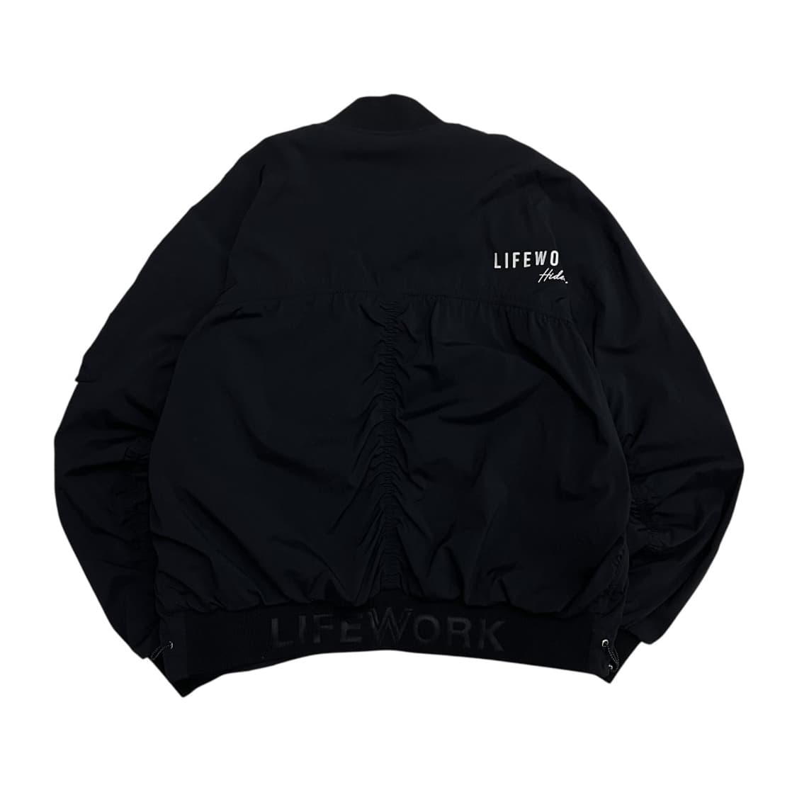 라이프워크 로고 블랙 자켓 상품이미지3